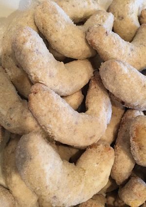 Vaníliás kifli recept fotója