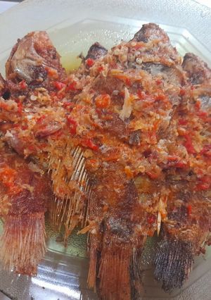 Foto resep Pecak ikan mujaer