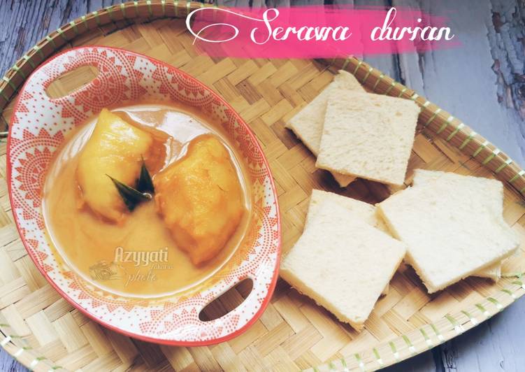 Resepi Serawa durian yang Cepat