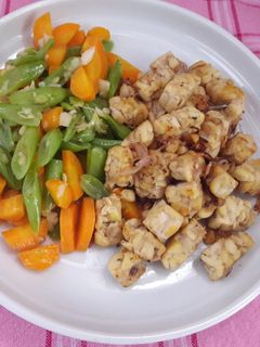 Foto resep Tumis sayur dan orek tempe tanpa garam