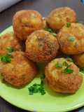 Bombas de papa 🥔 rellenas de queso 🧀