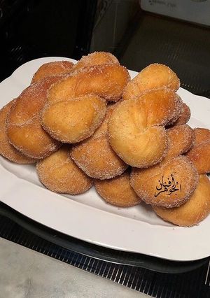 صورة لوصفة دونات حلزونية ناجحة 100٪