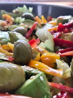 Una foto de Ensalada de lechuga gourmet