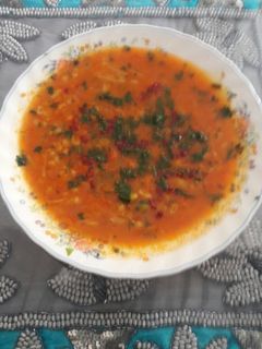 عکسی از دستور سوپ جو