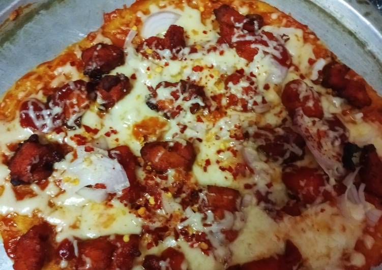 Recipe of Any-night-of-the-week Chicken 65 pizza
