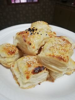 صورة لوصفة حلى البف باستري