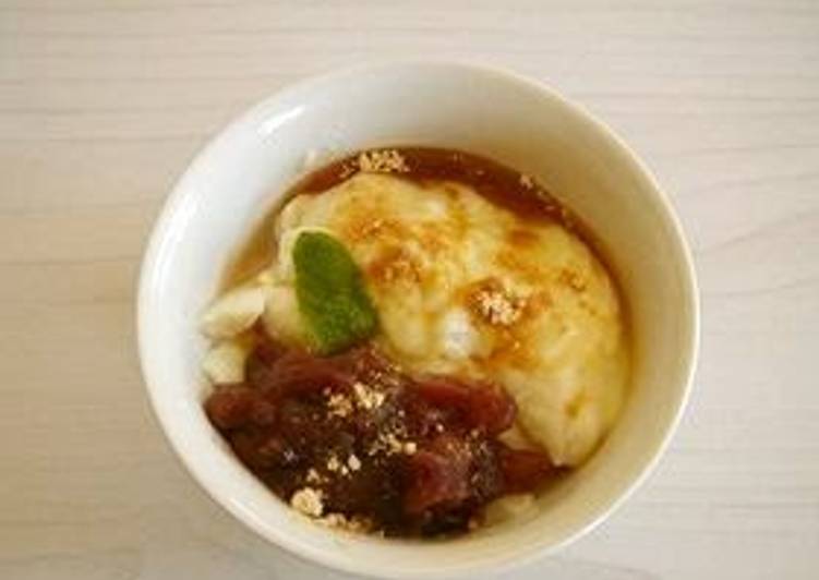 Easy Douhua (Tofu Pudding) with Soy Milk and Powdered Agar-agar (Anmitsu-style)