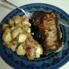 A picture of Garlic home fries.