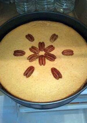 A picture of Pumpkin Cheesecake.