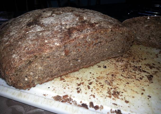 Easiest Way to Prepare Perfect Brown bread 9 grains
