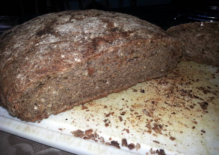 How to Make Homemade Brown bread 9 grains