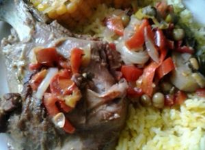 Una foto de Chivito guisado