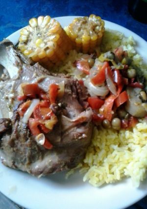 Una foto de Chivito guisado