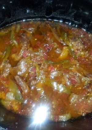 A picture of Crock Pot Steak.