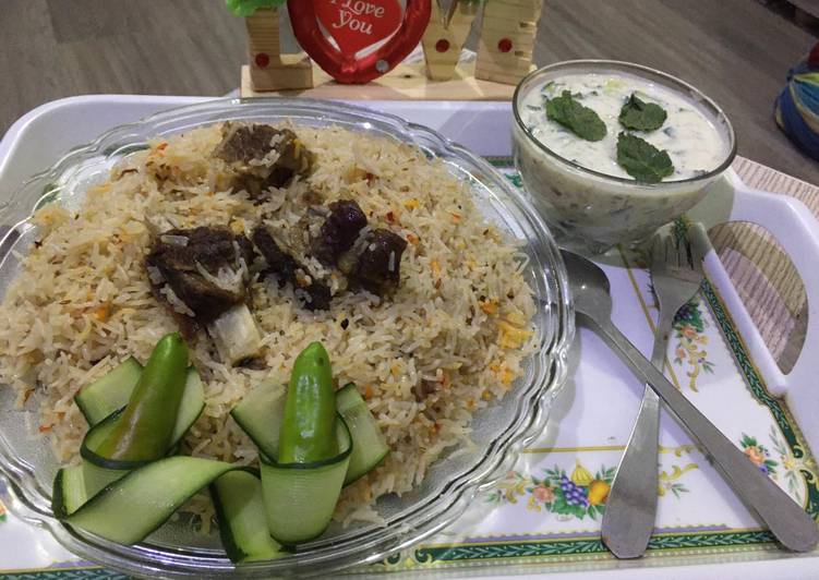 Simple Way to Make Speedy Beef Yakhni Pulao