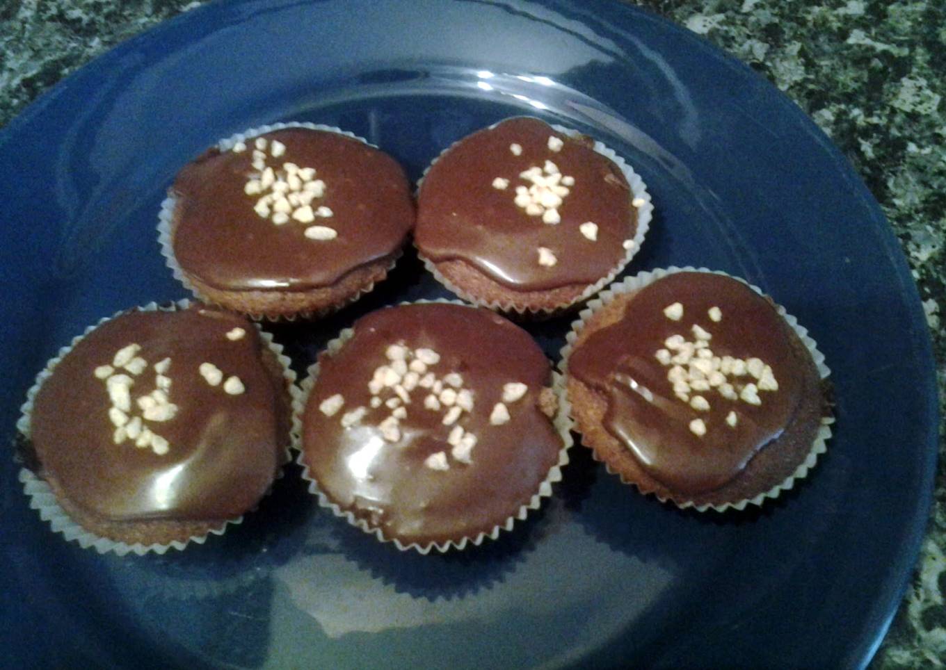 triple choc cupcakes