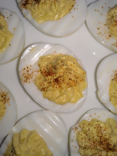 A picture of Creamy Deviled Eggs.