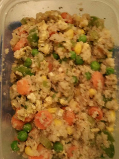 A picture of Cauliflower Fried Rice.