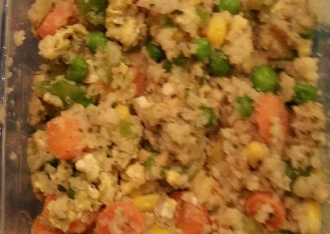 Simple Way to Make Super Quick Homemade Cauliflower Fried Rice