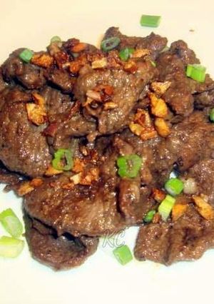A picture of Beef Tapa.