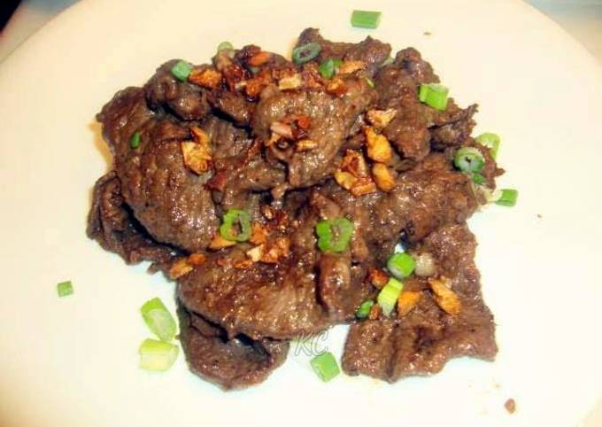Recipe of Super Quick Homemade Beef Tapa