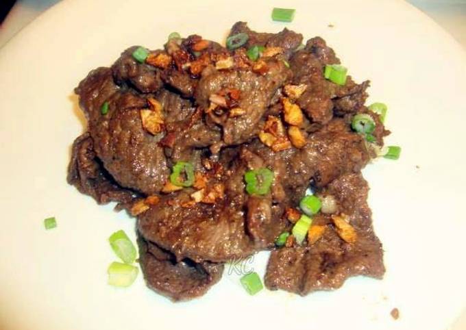 Beef Tapa