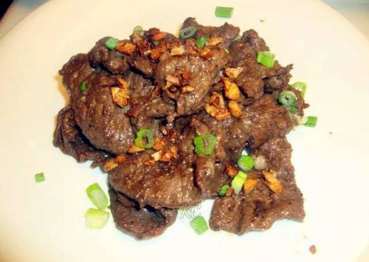 Simple Way to Prepare Perfect Beef Tapa