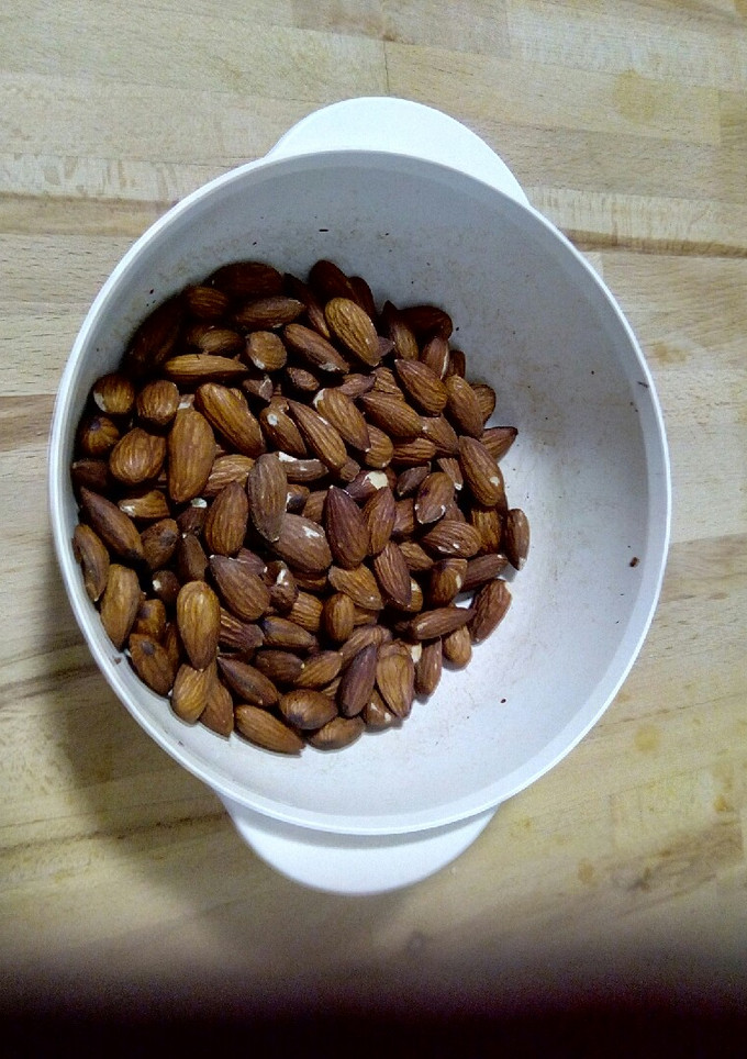 Una foto de Almendras fritas al microondas