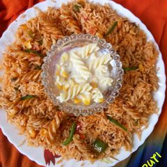 A picture of Italian Pasta Biryani.