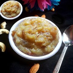 A picture of Potato halwa.