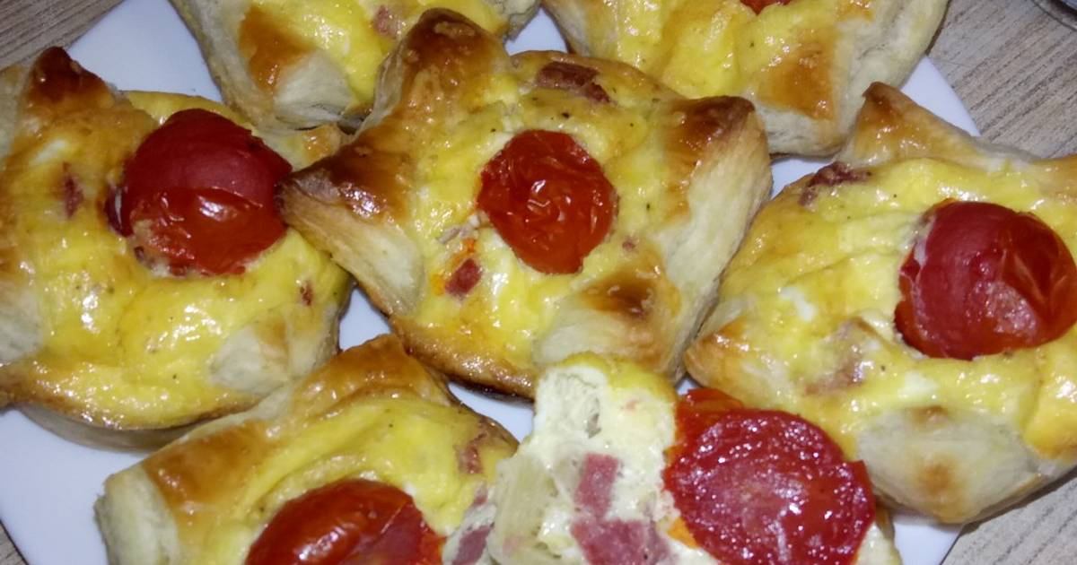 Корзиночки Из Слоеного Теста Фото