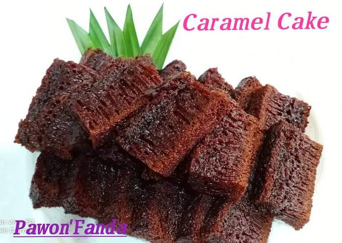 Wajib coba! Bagaimana cara membuat Bolu Sarang semut/Caramel Cake dijamin nikmat