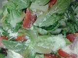 tomato arugula salad