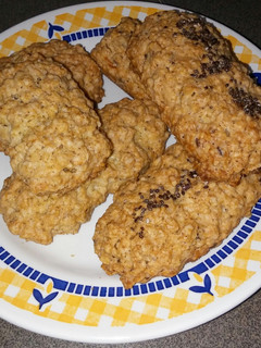Una foto de Galletas de avena. Deliciosas y crocantes