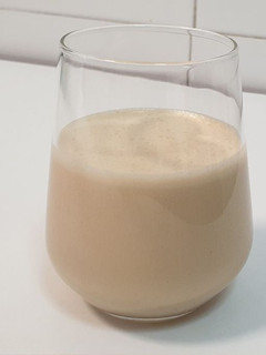 Una foto de Batido de turrón