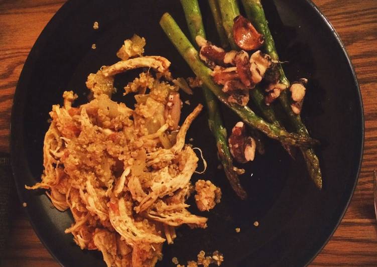 Easiest Way to Prepare Any-night-of-the-week Turmeric Chicken And Quinoa