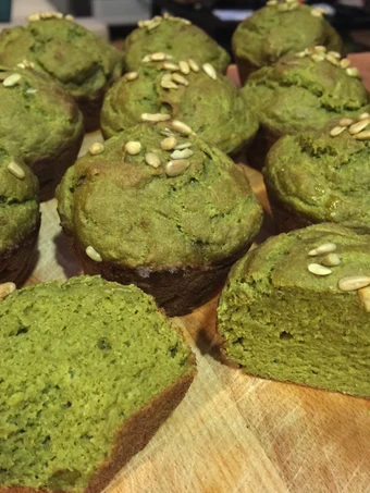 Easy Way Prepare Healthy Matcha Muffins the Can Spoil the Tongue Can spoil the tongue