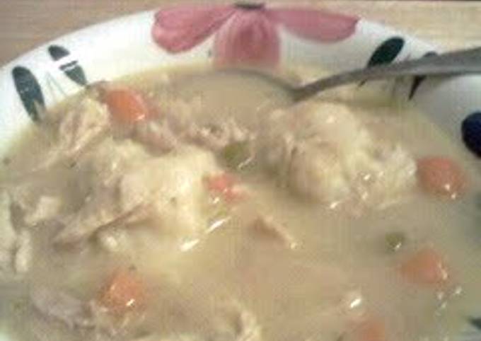 Recipe of Homemade Chicken and Dumpling Soup