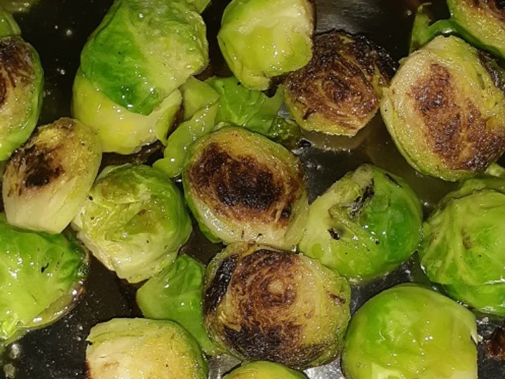 Recipe Sauteed Brussel sprouts which So Delicious