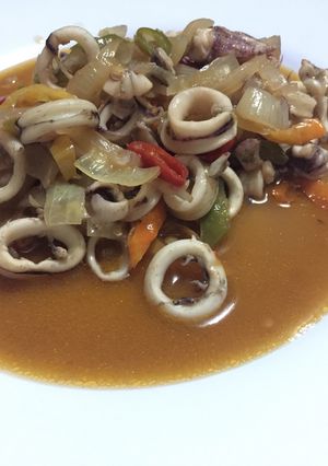 Foto resep Tumis cumi