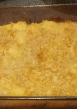 A picture of Pineapple Casserole.
