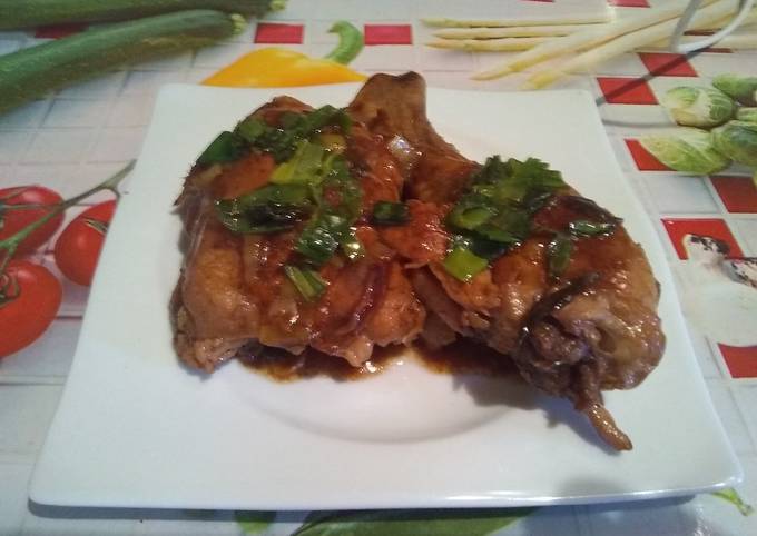 Pollo Con Jengibre Y Cebollín Receta De Betsabé Irene Valor Cásseres ...