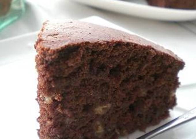 Oil-Free Chocolate Banana Cake