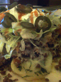 A picture of Potato Nachos.