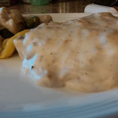 A picture of Minute Steak & Milk Gravy.