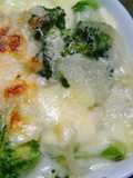 Broccoli Gratin with Whey
