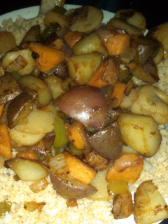 A picture of Vegetable Couscous.