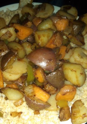 A picture of Vegetable Couscous.