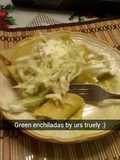 Green enchiladas
