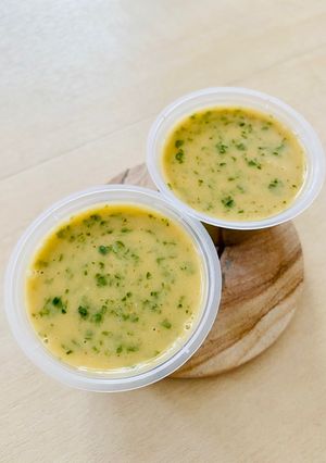 A picture of Shiso miso “pesto” (Vegan).